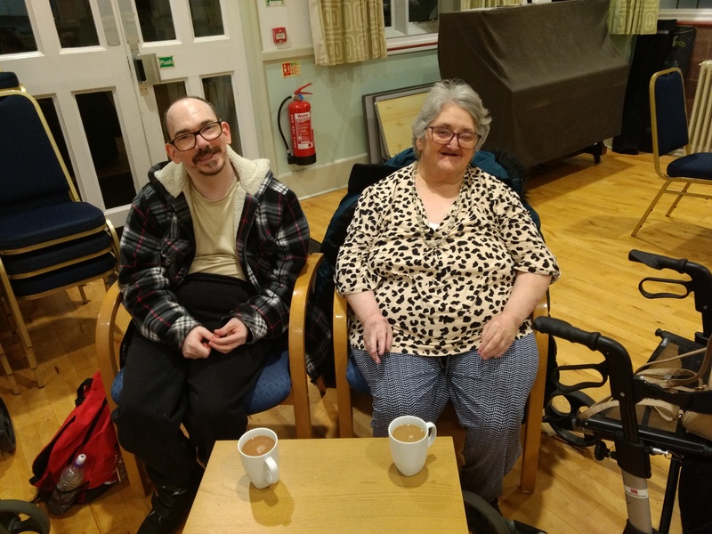 George and Wendy at a Club Night