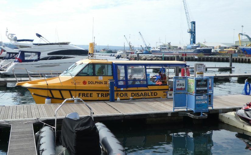 Holiday in Avon Tyrrell – Saturday – Poole Boat Trip and Fish and Chips