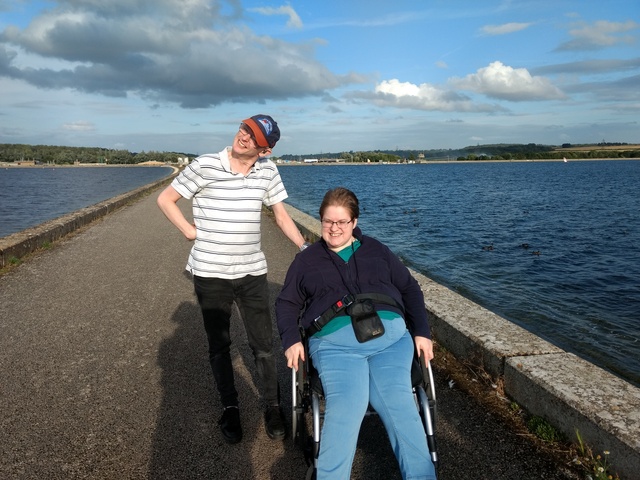 Walk at Farmoor Reservoir