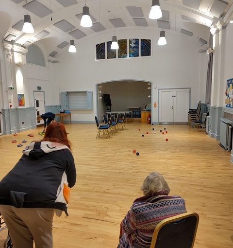 Indoor Curling and Boccia