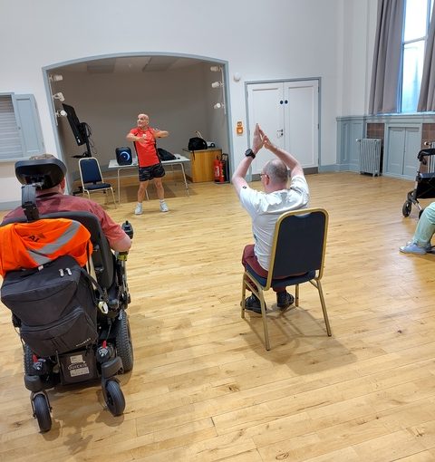 A quiet Zumba?